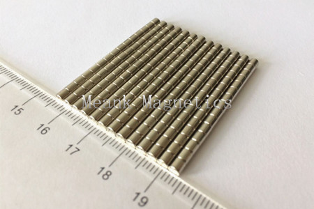 Magnetos de cilindros minúsculos D3x3mm