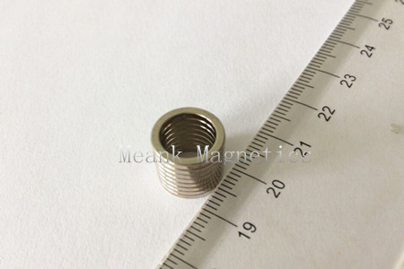 Anéis magnéticos de neodímio D12xd9x1.5mm