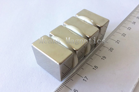 ímanes de neodímio quadrados de 20x20x10mm