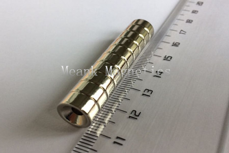 D10xd3.4/7.5x5mm magnetos de anéis para o scew